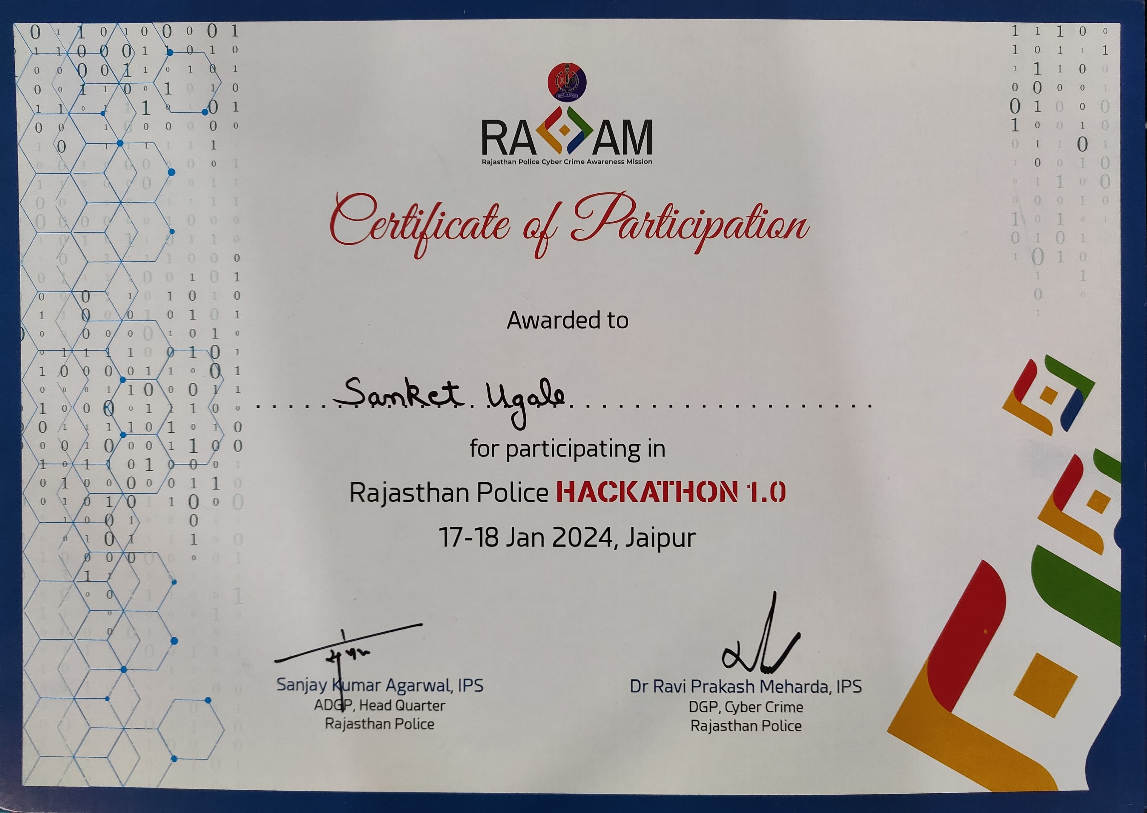 Rajasthan Police Hackathon